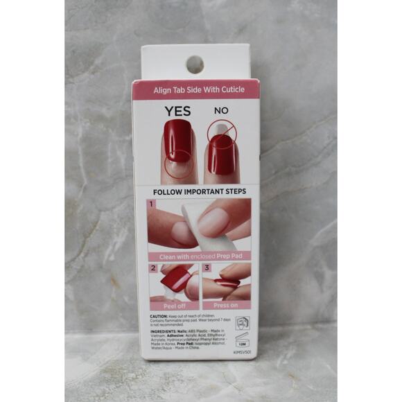 ImPRESS Press On Manicure Desing Short Fake Nails Time Lapse New - Picture 2 of 6